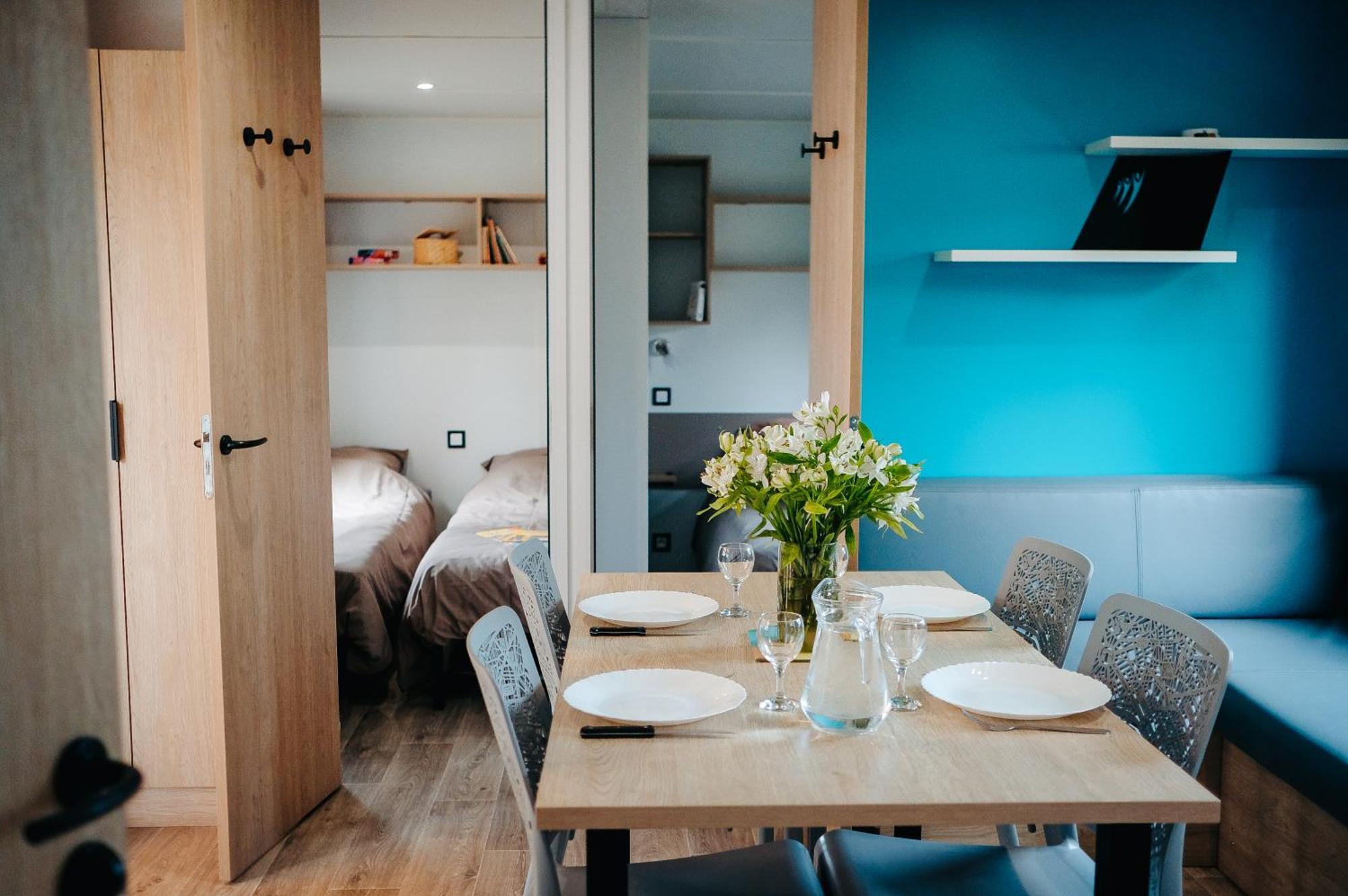 Mobil Home Xxl 4 Chambres - Camping A L'Ombre Des Tilleuls Peyrouse Екстер'єр фото